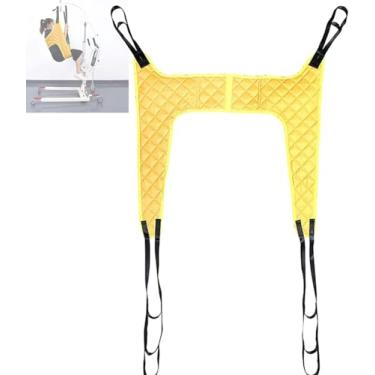 Imagem de Eslingas De Tsfer Para Uso Doméstico, Eslinga De Elevação Para Uso Doméstico De Chuveiro Cinto De Transferência, Eslingas De Elevação De Pacientes Médicos Com Recorte De Cômoda, Eslingas Em