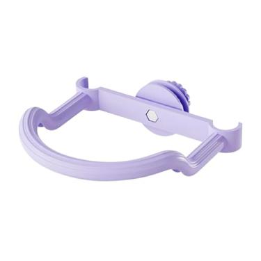 Imagem de IEUDNS Suporte para pássaros, suporte para papagaios, tentilhões de brinquedo, periquitos, canários, periquitos, calopsitas, papagaios, exercício, presente, Roxo