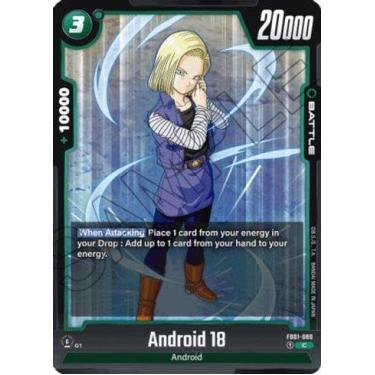 Imagem de Carta Dragon Ball TCG - Android 18 (Awakened Pulse) - Comum