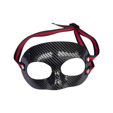 Imagem de UGPLM Máscaras faciais esportivas Acessórios para de Protetor facial Protetores Protetor facial para festas, Karatê, Estilo B 17X10CM