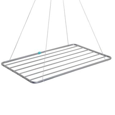Imagem de Varal De Teto Em Alumínio 1,20 Metro - 006034 - Mor Varal Teto Aluminio 560x1200 Mor 006034