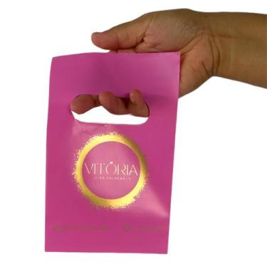 Imagem de 100 Sacolas Perfumadas e personalizadas para SEMIJOIAS 13x20 cm - pugz