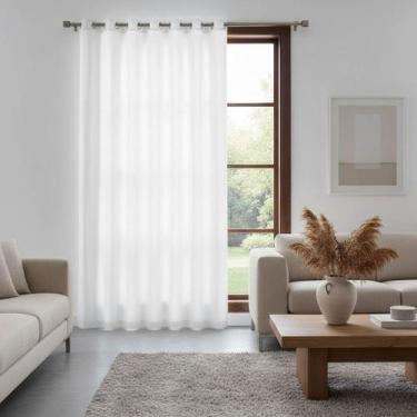 Imagem de Cortina Folha Única Microfibra 1,50m x 2,20m Ideal para Porta Janela D