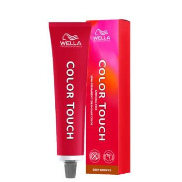 Imagem de Wella Color Touch Tonalizante 6/73 Louro Escuro Marrom Dourado 60ml