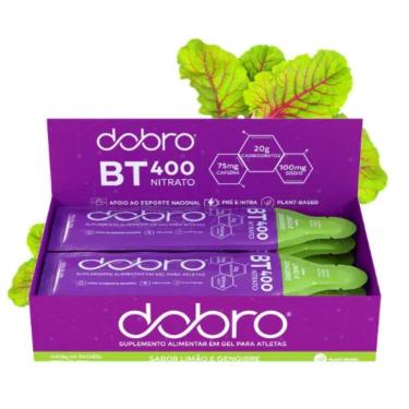 Imagem de BT Nitrato Gel Sabor Limão e Gengibre - Dobro 10 Sachês-Unissex