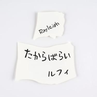 Imagem de Acessórios Hobonichi Techo – revista ONE PIECE: Vivre Card & Treasure Tab cartão impresso