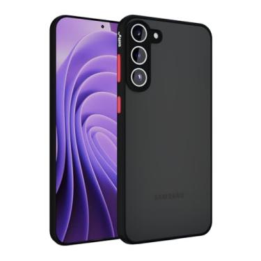 Imagem de Capa para Samsung Galaxy A25 5G - Fosca Fina e Resistente com Camera Frame Elevado e Bordas Reforçadas Anti Impacto - Diffy (Preto, Galaxy A25 5G)