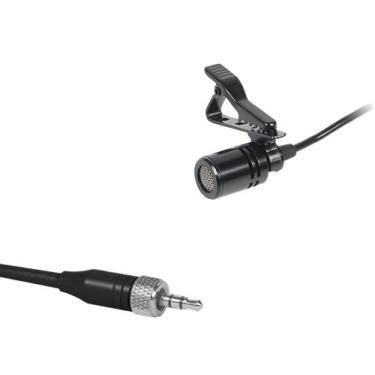 Imagem de Microfone lapela c/fio p/ body pack,Uni,rosca interna stereo - Aj Som 
