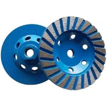 Imagem de Disco Desbaste Turbo Rebolo Fresa Concreto Granito Mármore - pen tech