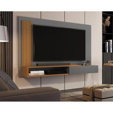 Imagem de Painel Sala Quarto Luxo Tv Até 50 Polegadas Mateus Plus