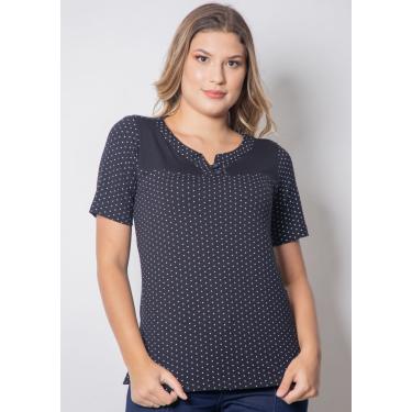 Imagem de Blusa Pau a Pique Poá Preto
