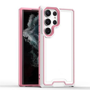 Imagem de Capa de telefone 2 em 1 armadura para Samsung Galaxy S23 Ultra S22 Plus A52 A73 A53 A33 5G S20 FE Capa de proteção pesada, T8, para Samsung S23Ultra