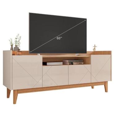 Imagem de Rack Aparador Bancada para Sala de Estar com Capacidade para Tv's de a