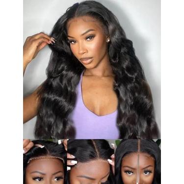 Imagem de Peruca Tahikie Glueless Human Hair 5x5 HD Lace 220% Densidade 40cm