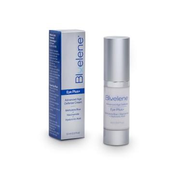 Imagem de Bluelene Eyeplus+, Uma Nova Fórmula Com A Combinação Perfeita De Azul De Metileno, Ergotioneína E Niacinamida. Aprovado Por Dermatologistas. Adequado Para Peles Sensíveis.
