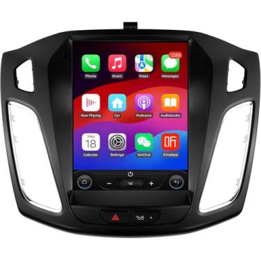 Imagem de Atualização de rádio Android14 Ca para Ford Focus 3 Mk 3 2011-2019 10,4 polegadas, tela sensível ao toque IPS de 10,4 polegadas, suporta carplay sem fio/carro Android, controle de volante, WLAN/4G, AM