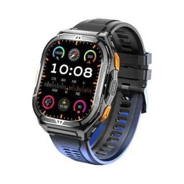 Imagem de Smartwatch Resistente À Água 5ATM IP69K Com GPS De Dupla Banda, Bússol