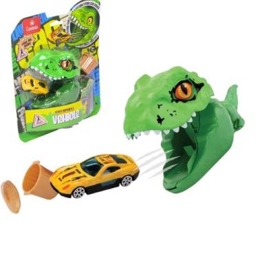 Imagem de Brinquedo Lançador de Carrinho Dinossauro Radical - Castela - Castela 