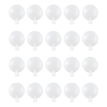 Imagem de Pro Bamboo Kitchen 20 peças de 50 mm faça-você-mesmo transparentes acessórios de brinquedo de pelúcia para animais de estimação sons de rangido interativos airbag Squeeze brinquedos de plástico