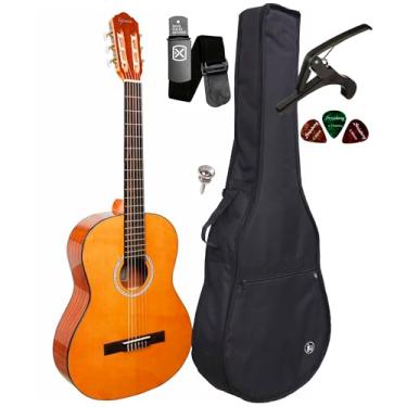 Imagem de Violão Acústico Nylon Giannini N-17 + Capa E Acessórios (N)