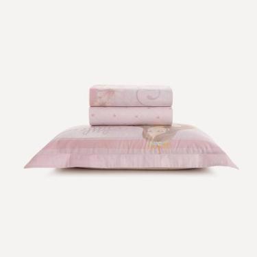 Imagem de Jogo de Cama Infantil Solteiro Algodão Princesinha Karsten, U