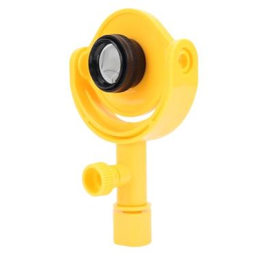 Imagem de AUNMAS Mini Prisma de Levantamento, Folha de Alvo Reflexiva Com Refletor Portátil de Medição Precisa para Estação Total (Amarela)