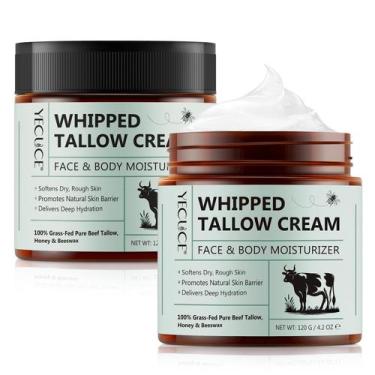 Imagem de Creme hidratante FlameBeauty Whipped Beef Sallow 250mL x 2
