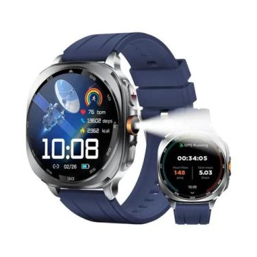 Imagem de Relógio Inteligente Masculino Com GPS AMOLED De 1,43'' À Prova d'Água 