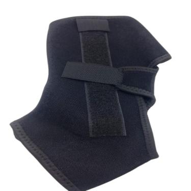 Imagem de Tornozeleira Ortopedica Suporte Tornozelo Compressao Ajustavel Esportes Volei Beach Tennis Lutas