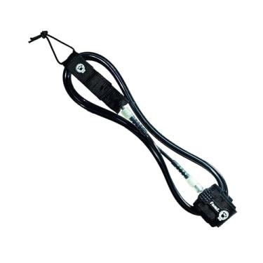 Imagem de leash estrepe cordinha farms 6 pés 6mm regular para pranchas de surfe (Preto)