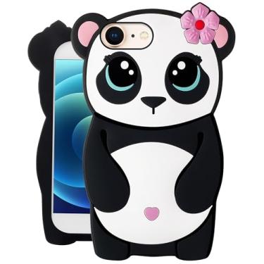 Imagem de Boaretiu Capa fofa de silicone macio 3D para iPod Touch 7ª/6ª/5ª geração - 10 cm, moda feminina, exclusivo, engraçado, animal, kawaii