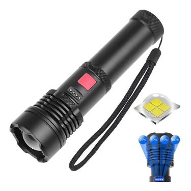 Imagem de Lanterna Led Xml T9 Recarregável Usb Muito Forte 8826