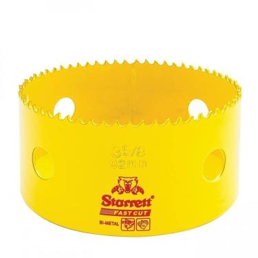 Imagem de Serra Copo Bi Metal 3.5-8"" 92mm - Fch0358-g - Starrett Serra Copo Bimetal 3.5-8in 92mm Starrett