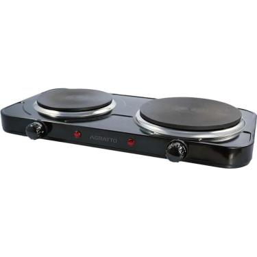 Imagem de Fogão Elétrico de Mesa 2 Pratos 2500E FMP-01 Preto Agratto 110V