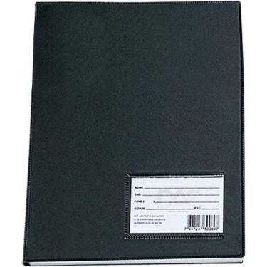 Imagem de Pasta Catálogo A3 30 Envelopes Médios Preta 02 unid - Dac