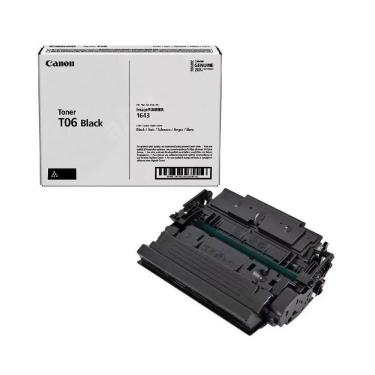 Imagem de Toner Canon T06 Black Preto autêntico Imagerunner 1643 Ir1643if Ir-1643if Ir1643 20.500p