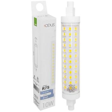 Imagem de Lâmpada Led R7S 10W Bivolt Branco Neutro 118Mm - OPUS, 110V/220V