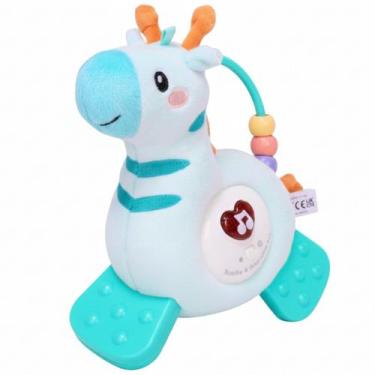 Imagem de Pelúcia Girafa Com Mordedor Som E Luz Azul - Castela - Castela Brasil