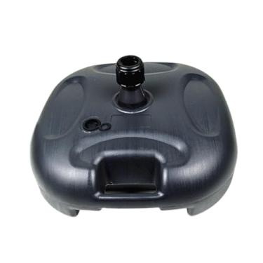 Imagem de ＡＷＨＡＯ Suporte para guarda-chuva de jardim, arco de balão, base de peso, acessório para encher com água, suporte para guarda- para coluna, piscina, verão, Preto