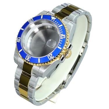 Imagem de FEIYASHI Relógio masculino Pro Sports Mergulho com caixa de 40 mm para NH35/34/36 Miyota8215 ETA2824 Movimento, Tampa inferior sólida 9, For Miyota8215 8205 Movement, Caixa de relógio de luxo