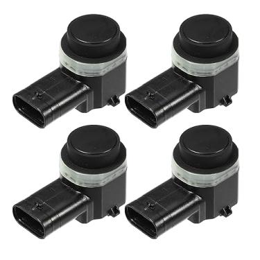 Imagem de A ABSOPRO Sensor de assistência de estacionamento reverso PDC Sensor de assistência de para-choques de carro Nº 66209270500 para BMW 325i 2004-2013 para BMW X1 125i 330i Plástico Preto (conjunto com 4