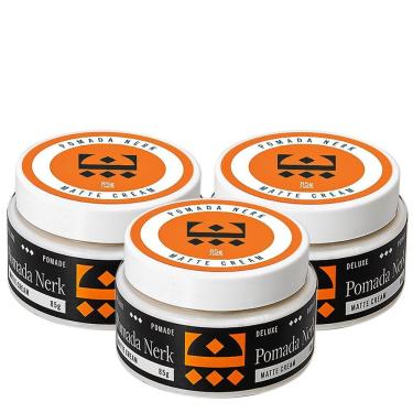 Imagem de Kit 3 Pomada Nerk Efeito Matte Cream Embaixador 85G