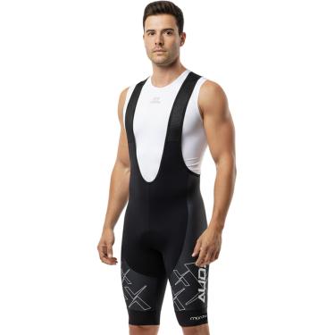 Imagem de Bretelle Ciclismo Masculino Márcio May Light Preto Audax