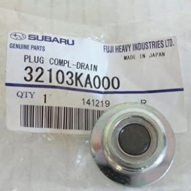 Imagem de Subaru Plugue de drenagem magnético - 32103KA000 - STi Legacy WRX Forester Impreza Outback genuíno OEM