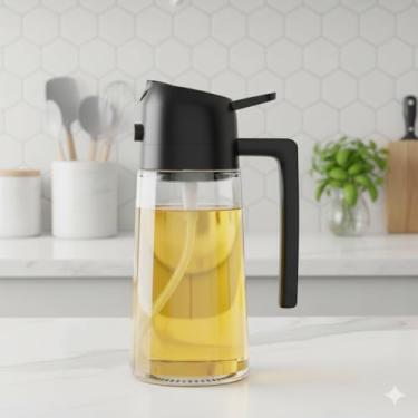 Imagem de Spray Azeite Vinagre Pulverizador 470ml Porta Temperos Cozinha