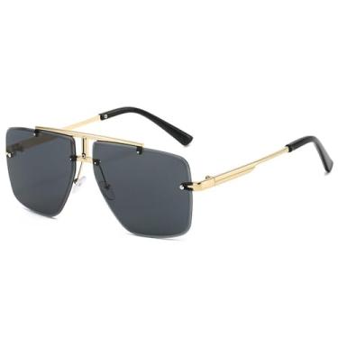 Imagem de Óculos de Sol Olho de Gato Feminino Cinza Grosso Masculino UV400 para Esportes ao Ar Livre, Corrida e Ciclismo, 01