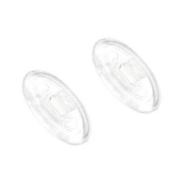 Imagem de BLAZERBUCK Almofadas de nariz de substituição para óculos Oakley Wingspan OX5040 / OX5052 - Transparente