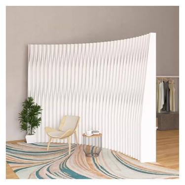 Imagem de Room divider Tela de papel à prova d'água para exterior, divisória de sala deformável dobrável, painel de parede móvel independente(2x2.2m/6.5X7.2FT)