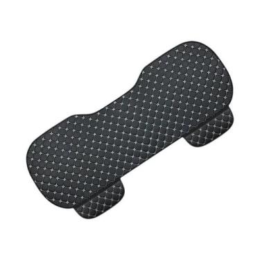Imagem de Capa De Assento De Carro Universal Em Couro PU Almofada Macia Para Cad