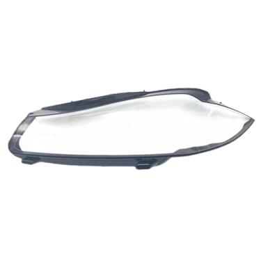 Imagem de Compatível com jaguar xf xfl 2012 2013 2014 2015 capa do farol dianteiro do carro abajur transparente substituir lente escudo(Left)